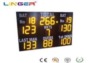 Wholesale High Brightness Electronic Cricket Scoreboard , Water Proof Cricket Digital Scoreboard from china suppliers