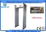 0-999 Sensitivity walk through gate Archway Metal Detector with 33 zones
