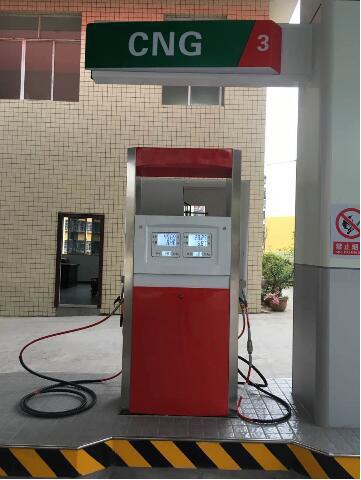 Quality Safe CNG Dispenser Cryogenic Equipment With Highlight Backlight LCD for sale