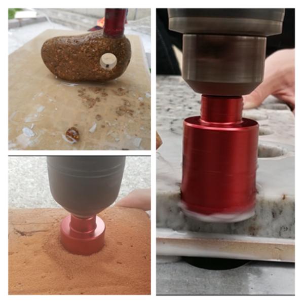 Drilling Holes Diamond Core Bits For Porcelain Tile With Vacuum Brazed