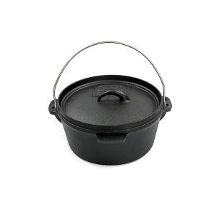 Wholesale OEM ODM Cast Iron Dutch Oven Pre Seasoned Camping Dutch Oven from china suppliers