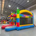 Heavy Duty Colorful Commercial Inflatable Bouncer Combo for Party