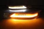 Toyota Vellfire 2016-2020 Car DRL LED Daytime Running Lights autobody parts