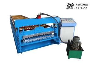Wholesale Metal Corrugated Roof Wall Panel Roll Forming Machine Delta Siemens Control from china suppliers