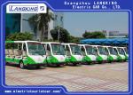 11 Persons Village Electric Shuttle Car 72V / 5KW AC Motor Range For 100km