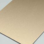 Waterproof Copper Brushed Aluminum Composite Panel 0.4CM 8x4 Aluminium Composite