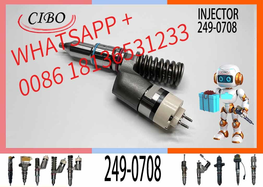 Common rail diesel fuel injector 249-0708 212-3462 10R-0961 212-3463 10R-1258 212-3465 For C11 C13 Engine