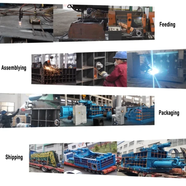 PSX-750 Hydraulic Drive Scrap Metal Shredder with Hard Alloy Cutter and 15-20T/H Capacity Hammer Crusher