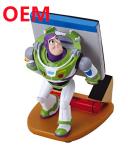 Custom PVC Action Figure Desk Phone Holder Made 18cm High Cute Cartoon Animal