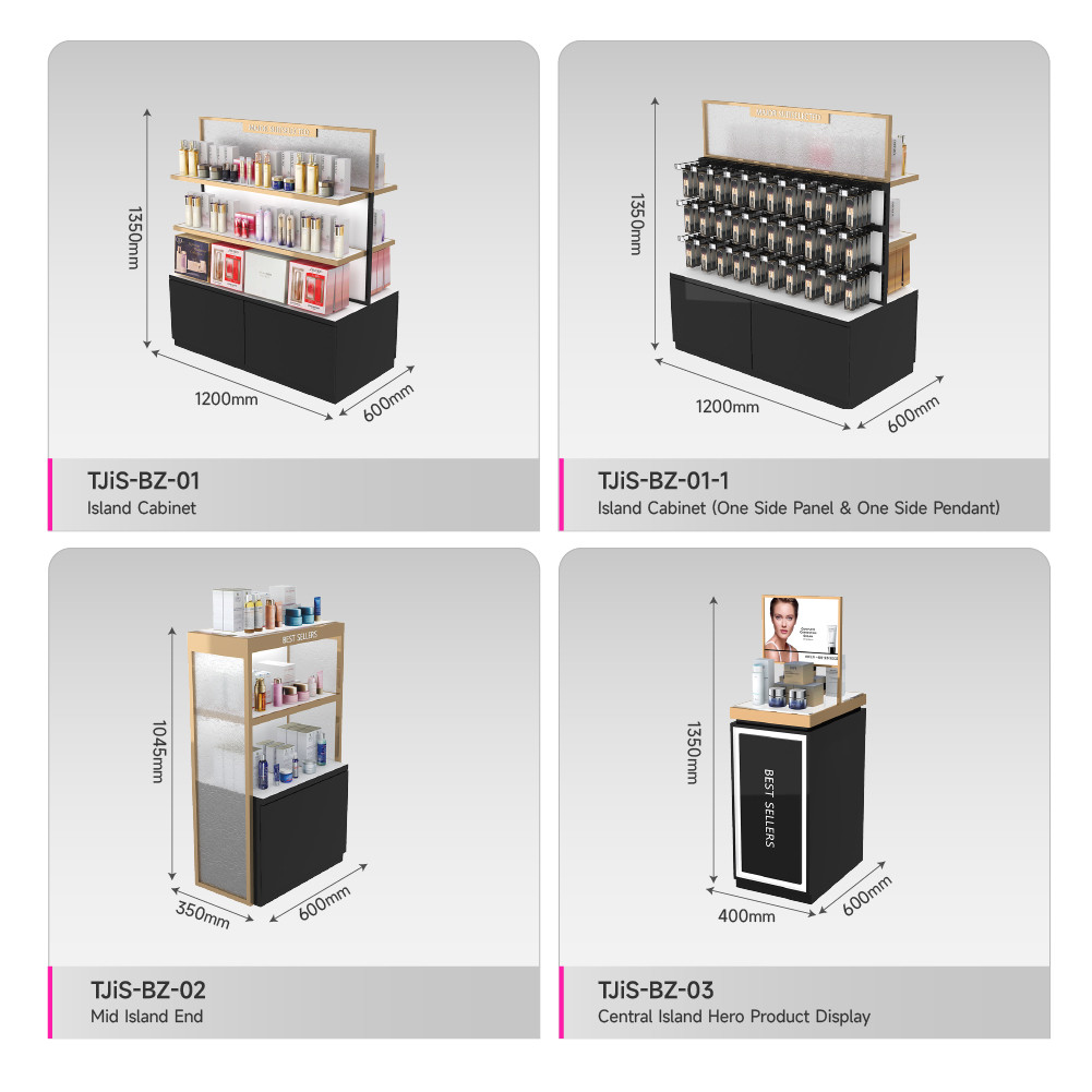 Customized Perfume Store Checkout Counter For Cosmetic Shop Fitting And Retail Shop Design