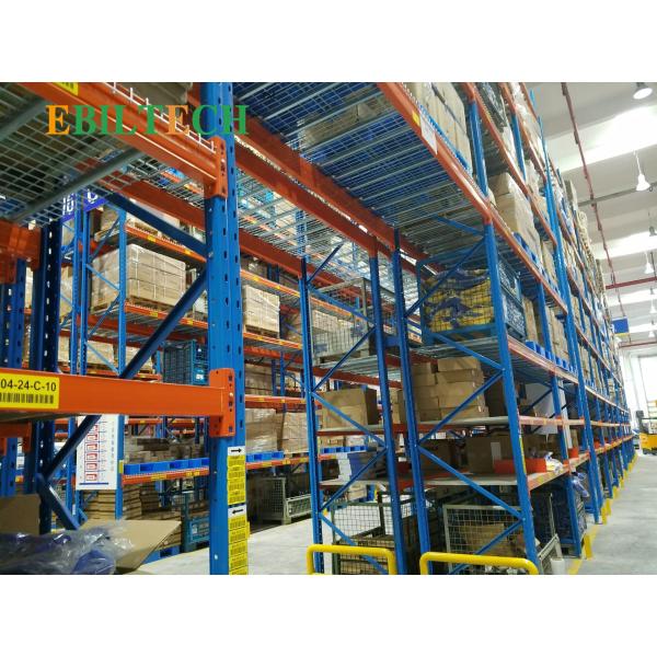 Warehouse Push Back Racking System Industrial First-In-Last-Out Operation Process