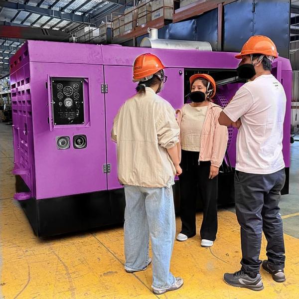 15HP Rotary Screw Air Compressor Diesel Driven Mobile Single Screw Air Compressor