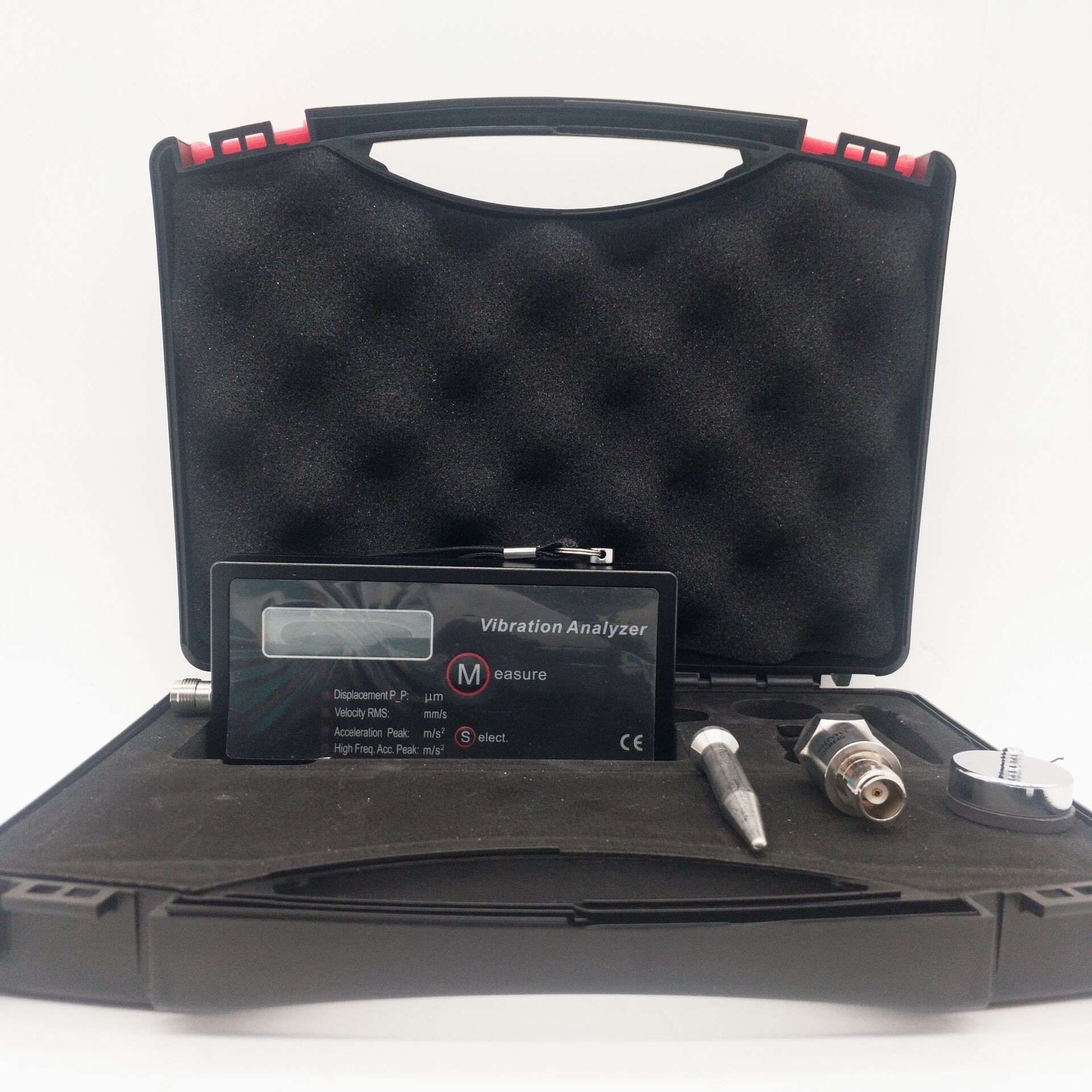 HG-908 4 Parameters Metric Version True RMS Measurement Vibration Analyzer