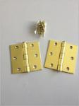 Golden Plated Kitchen Cabinet Hinges Screws Type Beautiful Design