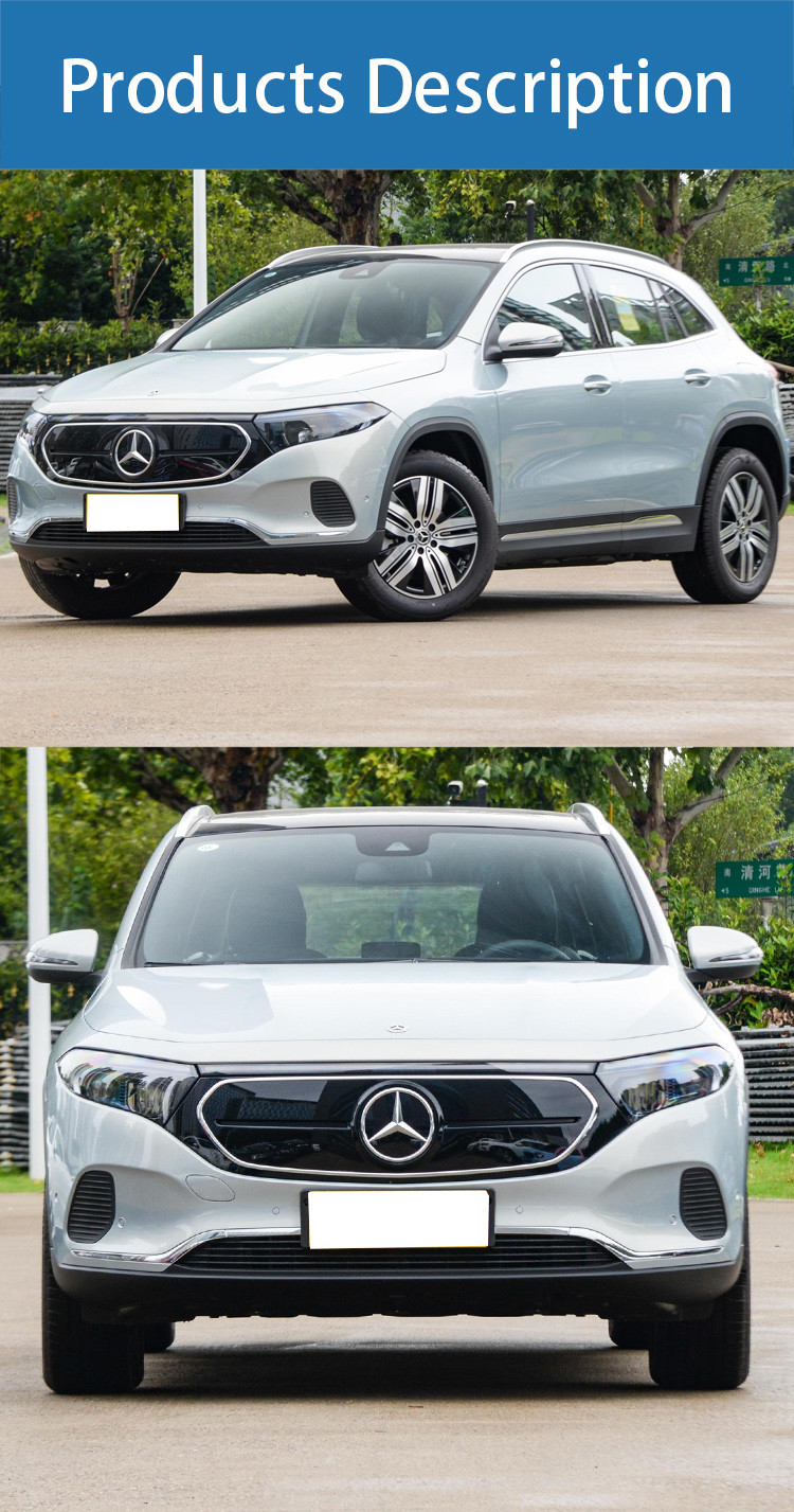 2023 Pure Mercedes Benz EQA 260 Electric EV Cars Integral Body With Eco Friendly Battery