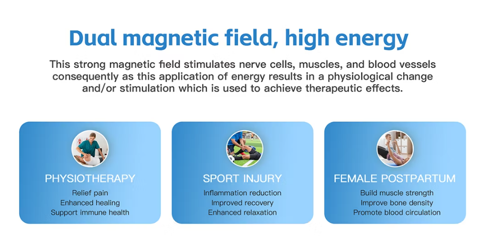PMST Max Duo Magneto Therapy System for Clinical Arthritis Therapy