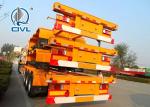 Skeleton Semi Trailer Trucks , 2 or 3 Axles 20ft 40ft Container Trailer