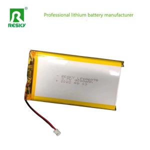 Wholesale Power Lithium Polymer Battery Cell 606090 3.7V 4.2V 4000mAh 14.8Wh Lipo Batteries from china suppliers