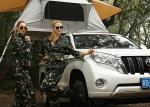 Outdoor Umbrella Shape Car Roof Tent For The Top Of Your Car Long Using Life