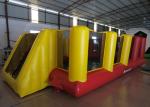 Amusement Park Inflatable Football Games Blow Up Football Pitch Inflatable