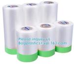 PE Disposable Table Plastic Car Seat Covers Drop Film Roll High Temperature