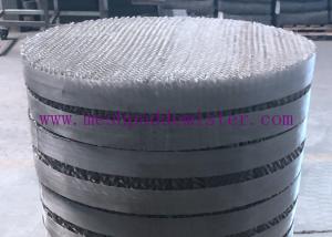 Wholesale AISI 304 Material 0.12mm Wire Mesh Structured Packing from china suppliers