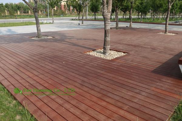 Long Lifetime Terrace Decking, Bamboo Decks For Garden / Balcony, Durable Bamboo
