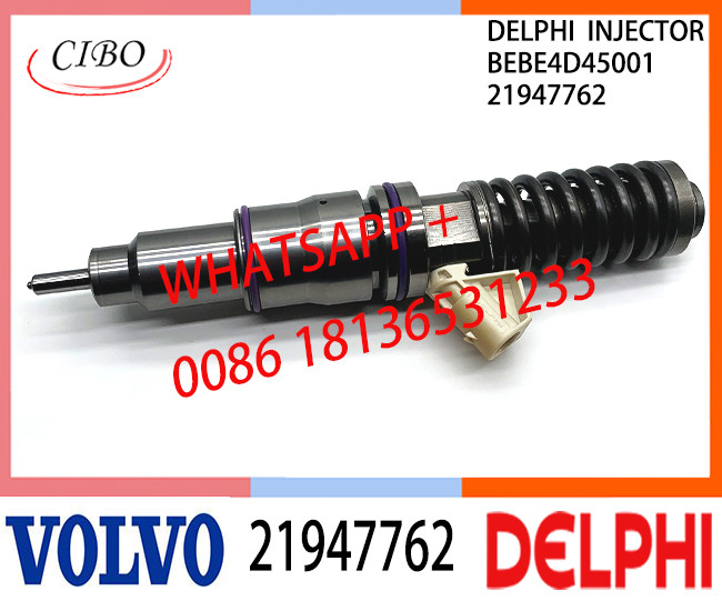 21947762 BEBE4D45001 Fuel engine Diesel Injector 21947762 BEBE4D45001 E3.18 for VOL (REN-AULTT) MD9 3503