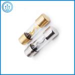 Gold Copper Glass Tube 10x38mm AGU 80 Amp Cartridge Fuse 5AG