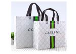 Environmentally friendly coated foldable non-woven handbags non-woven bags with