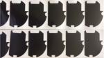 Shiny Black PET Die Cut Mylar Reflective Sheeting Fire Retardant