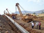 Energy Conservation Road Construction Machinery Pipe Crane Rated Loading