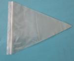 Custom Triangle Sandwich Packaging Bag BOPP Plastic Pouches With Zipper
