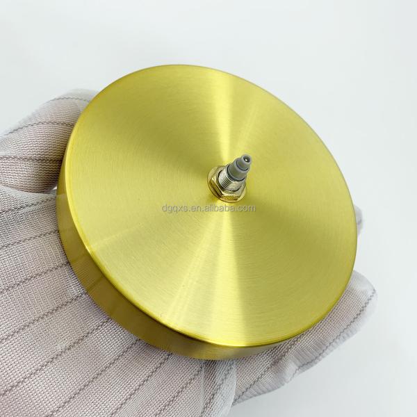 Golden metal clock face cover clock parts 100mm movement metal cover