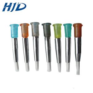 Wholesale Glue Daub Dispensing Syringe Needles Soft And Hard Brush Type Blunt Syringe Needle from china suppliers