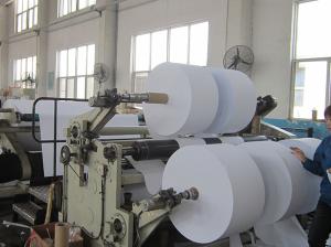 Wholesale FOCUS 100% Imported Virgin Wood Pulp Thermal Paper Jumbo Rolls for Thermal Printers from china suppliers