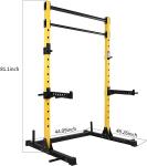 All In One Home Gym Squat Rack Commercial Fitness Equipment Plate Loaded