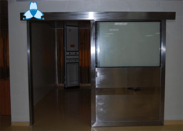 Quality Anti - Radiation Automatic Hospital Doors With Sliding Single Leaf , Easy Clean And Antibiosis for sale