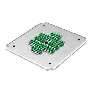 Wholesale 36 Connector LC / APC Housing Fiber Optic Polishing Jig / Fixture from china suppliers