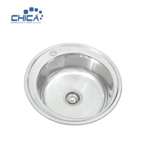 Wholesale Topmount Kitchen Sink Round sink Stainless Steel Kitchen Sink from china suppliers