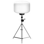 Mobile Tripod Work Light 1000W LED Balloon Light Tower For Safety Management