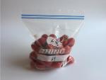 Food Saver Zipper Plastic Vacuum Bag, Double zipper bpa free food grade liquid