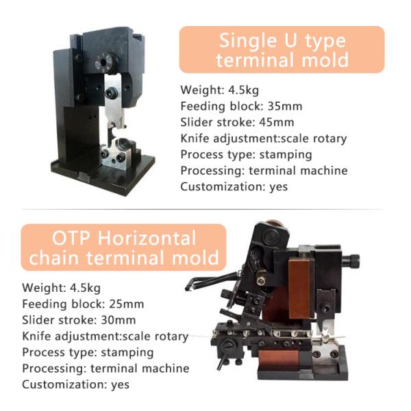 Terminal Crimping Applicator,Non-insulated Terminales Single Brass Battery Terminal Lugs Pression Stamping Mould