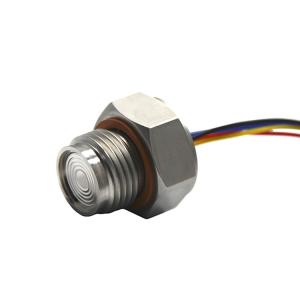 Wholesale Stable Flush Film Hydraulic Oil Pressure Sensor 0℃~70℃ Temperature Compensation from china suppliers