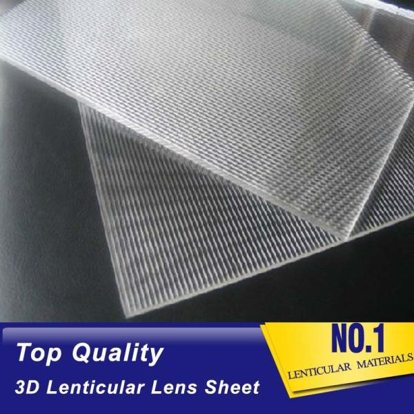 PLASTIC LENTICULAR Large Format Lenticular Panels 30 LPI 3D Moving Effect