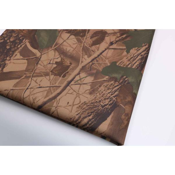 600 Denier Camouflage Fabric High Abrasion Resistance 350-480gsm PVC Coated Realtree