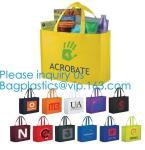 Full Color Printing Logo Eco Promotion Corporate Custom Tote Shopping Non Woven