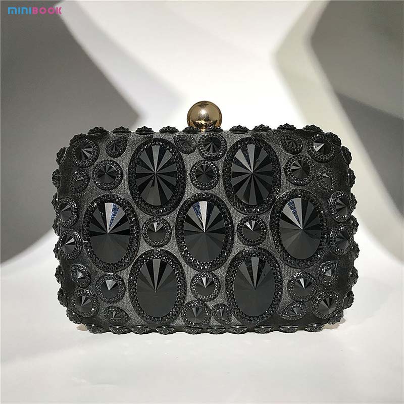 Minibook Luxury Women's Dinner Clutch Handbag Banquet Bag Low MOQ Mix Models Advantage