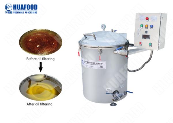 304 Stainless Steel Automatic Fryer Machine Fried Chicken Food Oil Filter