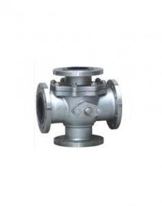 Wholesale Four Way Ball Valve Steel Ball Valves Trunnion Mounted Type from china suppliers